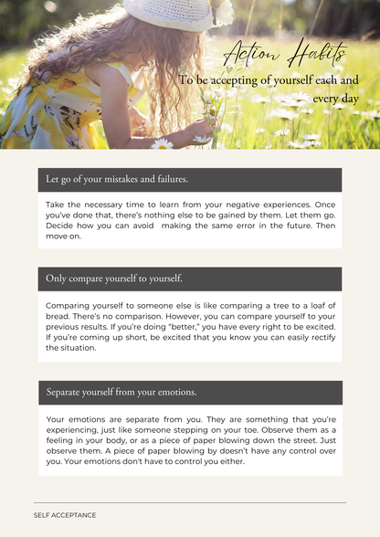 Self Acceptance – The eBook