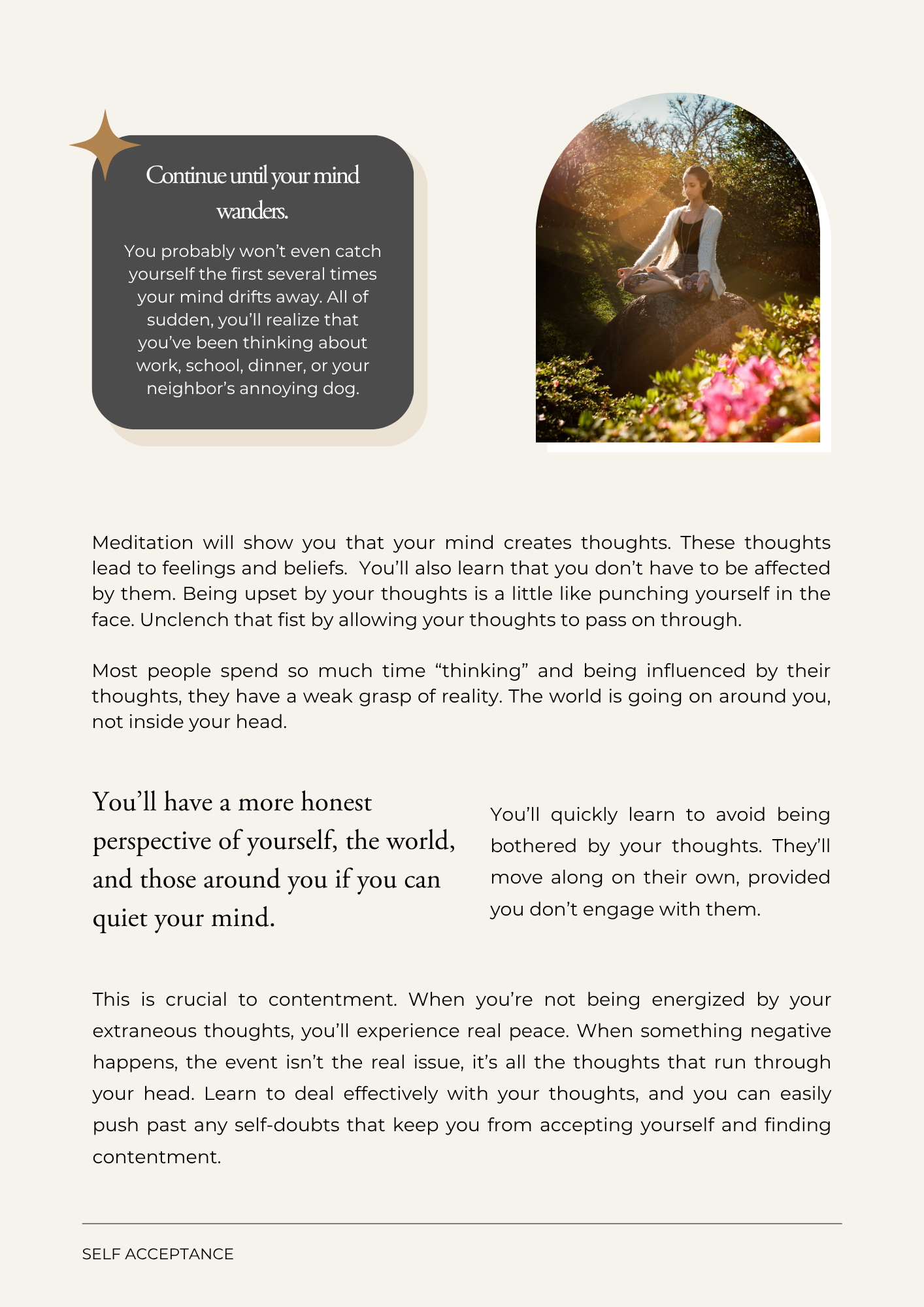 Self Acceptance – The eBook