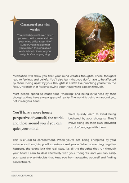 Self Acceptance – The eBook