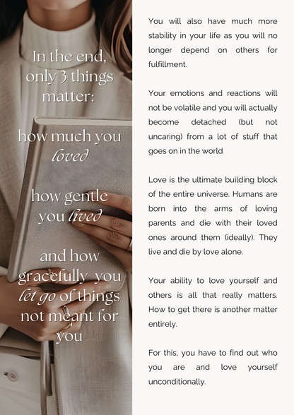 Self Love Work Book – The eBook
