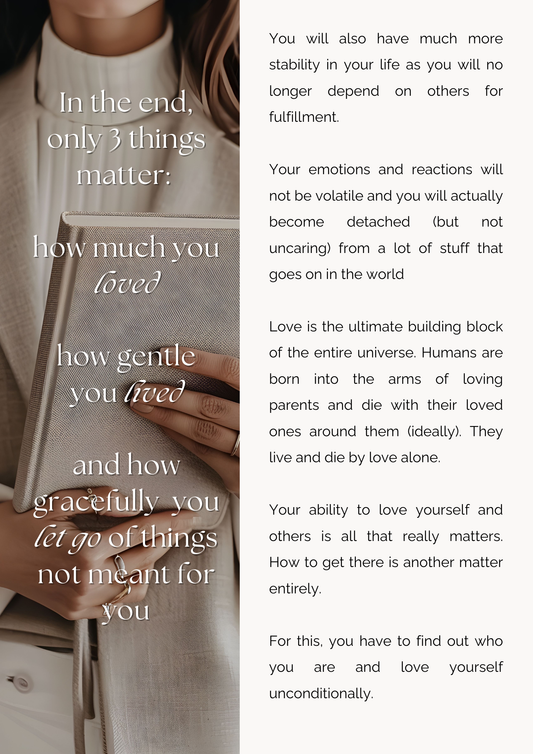 Self Love Work Book – The eBook