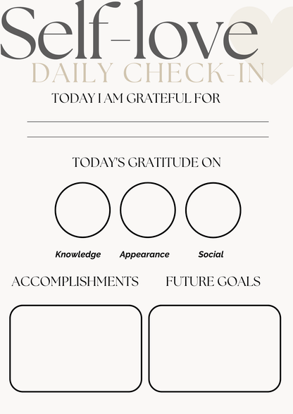 Self Love Work Book – The eBook