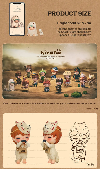 POP MART HIRONO The Other One Series Mystery Box 1PC/12PC Cute Gift Kid Toy Action Figures