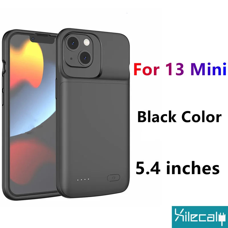 iPhone Battery Case | Slim Charging Power Case for iPhone 6–15 Series
