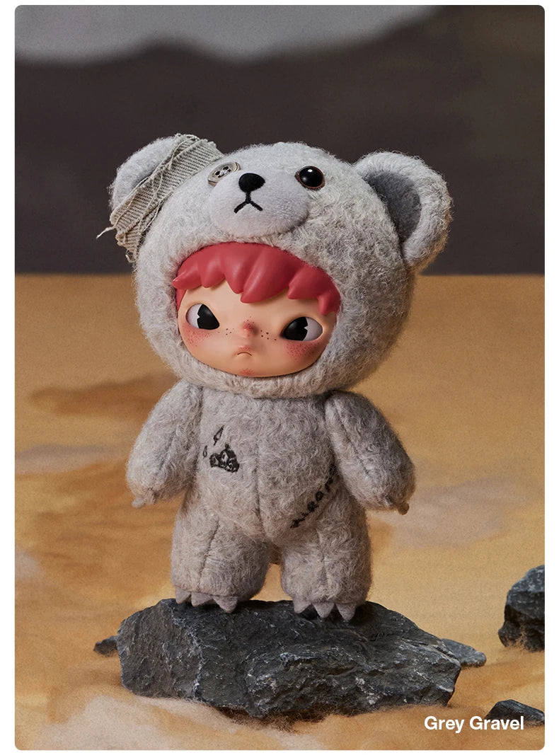 POP MART Hirono Road Journal Series-Plush Doll Pendant Blind Box 1PC/6PCS