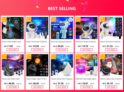 Galaxy Star Projector 13-in-1 | 4K HD Planetarium & Nebula Night Light