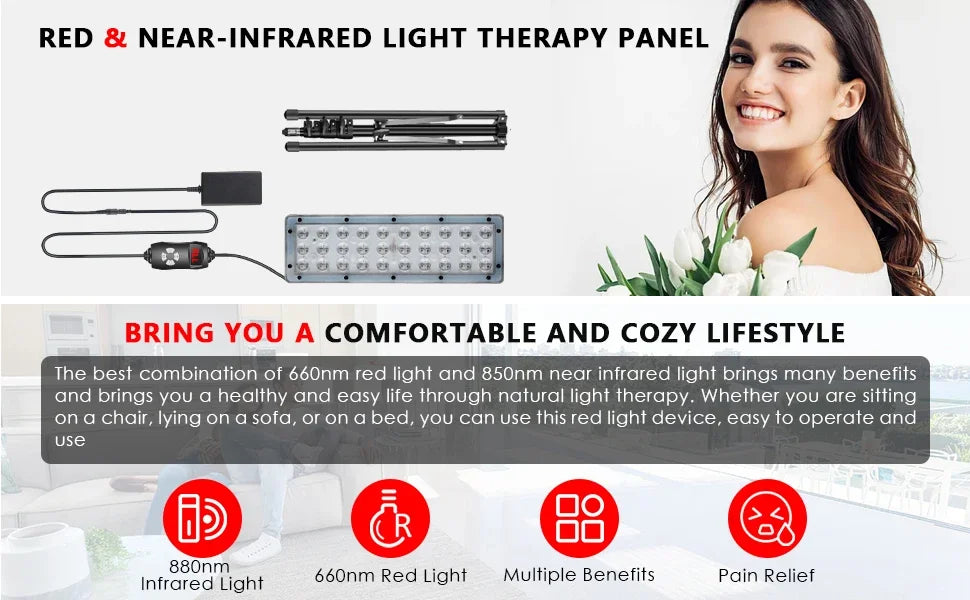 Near Infrared Light sauna For Full Body Face LED Red Light Healthcare Lamp  for Joint Muscle Relieve Beauty Health Gadget health