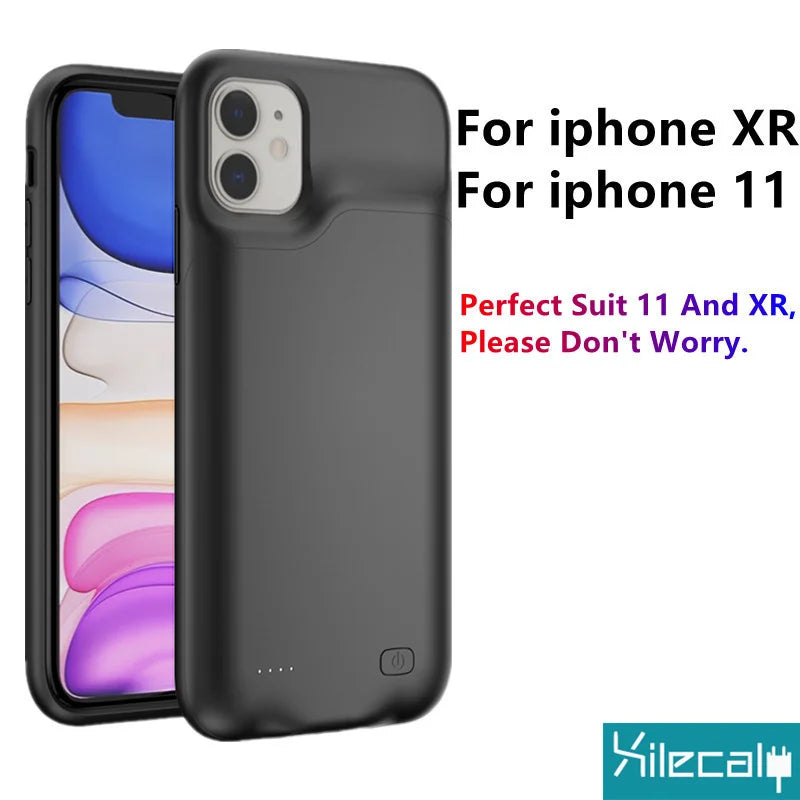 iPhone Battery Case | Slim Charging Power Case for iPhone 6–15 Series
