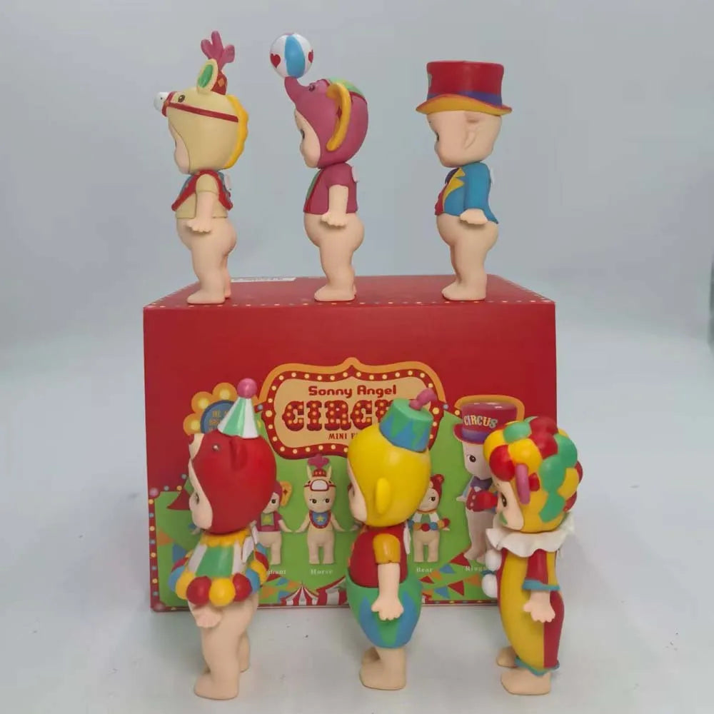 Sonny Angel Circus Series Blind box Action Figures Cute Mysterious Surprise Toy Anime Model Doll Child Christmas Gift