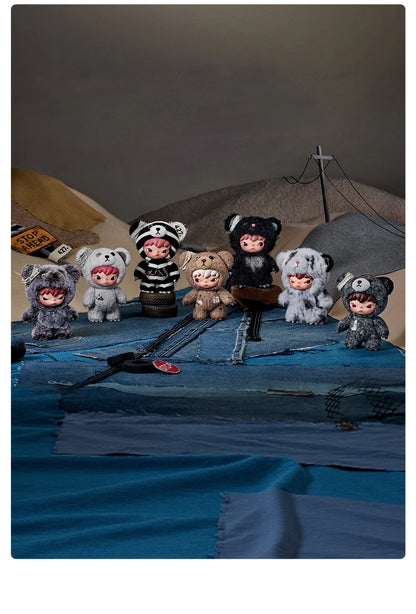 POP MART Hirono Road Journal Series-Plush Doll Pendant Blind Box 1PC/6PCS