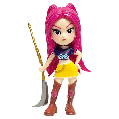 Hot Anime Figure K-pop Demon Hunters with Box Kawaii Boys Girls Gifts For Kids Fans Halloween Christmas Figure Decorative Gifts