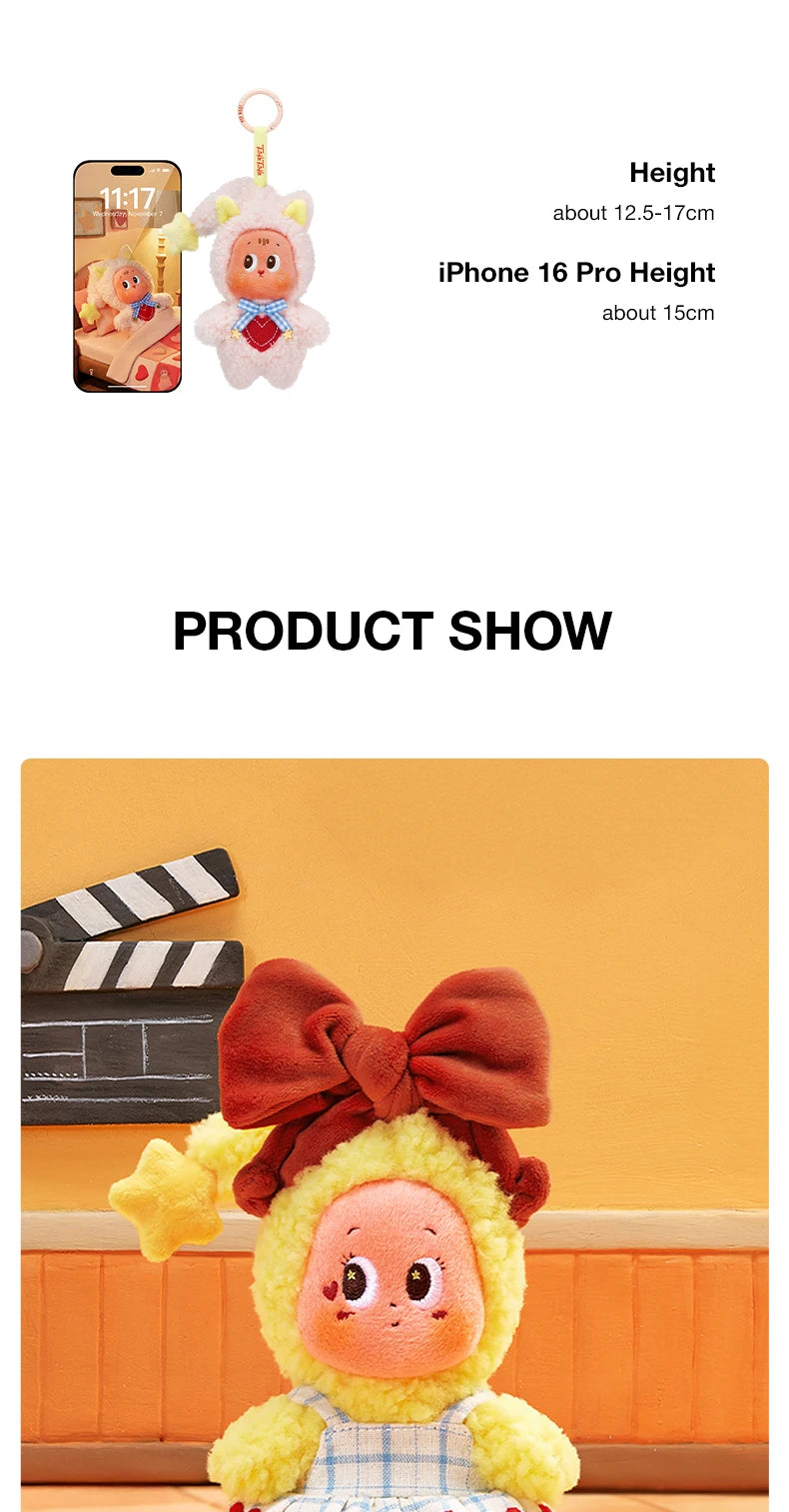 POP MART Twinkle Twinkle Crush On You Series-Plush Pendent Blind Box 1PC/6PCS