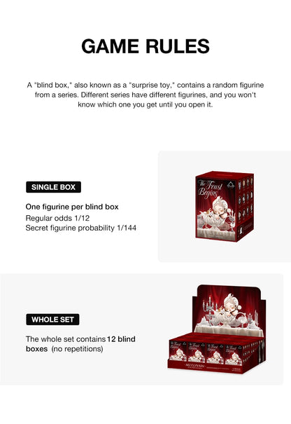 POP MART SKULLPANDA The Feast Begins Series Figures Blind Box 1PC/12PCS