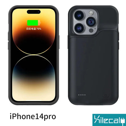 iPhone Battery Case | Slim Charging Power Case for iPhone 6–15 Series