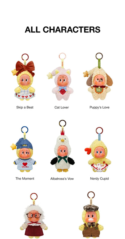 POP MART Twinkle Twinkle Crush On You Series-Plush Pendent Blind Box 1PC/6PCS
