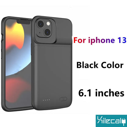 iPhone Battery Case | Slim Charging Power Case for iPhone 6–15 Series