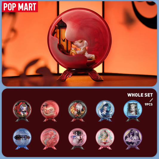 #ToyTok POP MART SKULLPANDA The Mirage Series Figures Mystery Box 1PC/9PCS POP MART Blind Box Action Figure Cute Toy