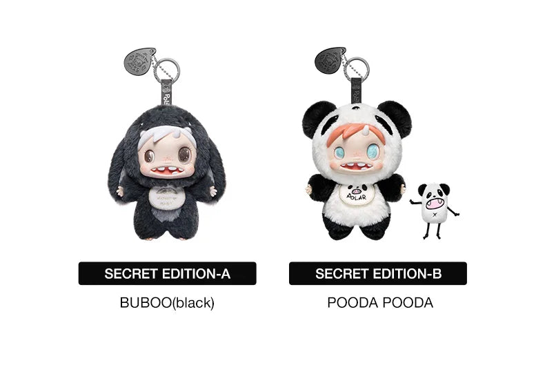 POP MART POLAR-Monster Baby Collection Series Plush Pendant Ver.1 Blind Box 1PC/6PCS