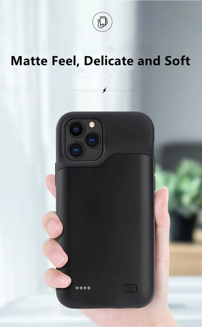iPhone Battery Case | Slim Charging Power Case for iPhone 6–15 Series