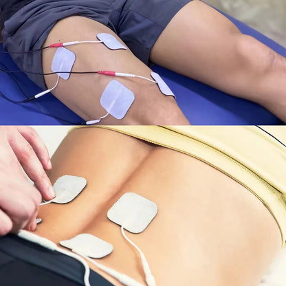 4 In 1 Electric Muscle Stimulator Interferential High-Frequency Physiotherapy Device IFT RUSS TENS Pulse Electrostimulator