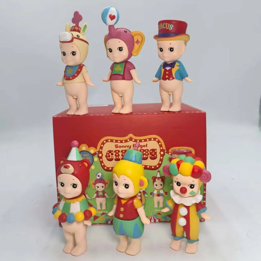 Sonny Angel Circus Series Blind box Action Figures Cute Mysterious Surprise Toy Anime Model Doll Child Christmas Gift