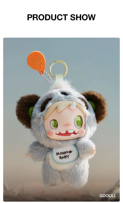POP MART POLAR-Monster Baby Collection Series Plush Pendant Ver.1 Blind Box 1PC/6PCS
