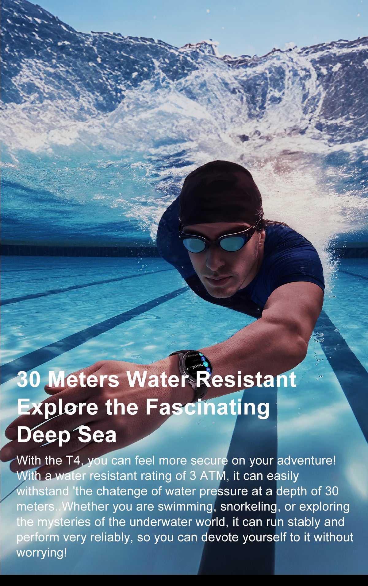 2026 New Smart Watch GPS offline map 4GB Video Player Compass 10ATM Waterproof Smartwatch Men Heart rate Sports outdoor tracking