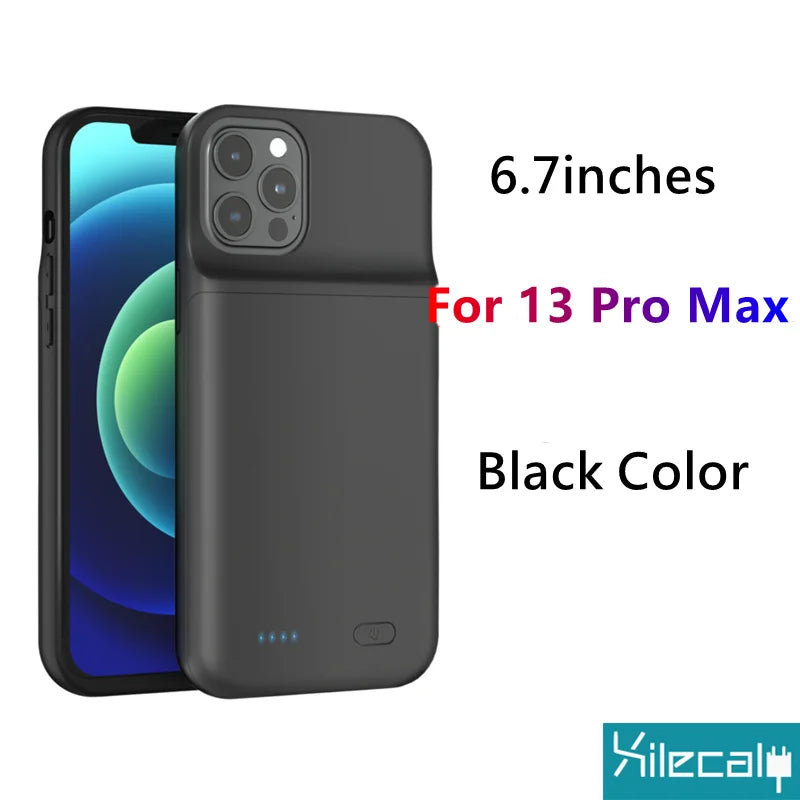 iPhone Battery Case | Slim Charging Power Case for iPhone 6–15 Series