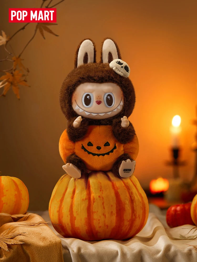 POP MART Happy Halloween Party Series - Sitting Pumpkin Vinyl Plush Perdant