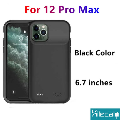 iPhone Battery Case | Slim Charging Power Case for iPhone 6–15 Series