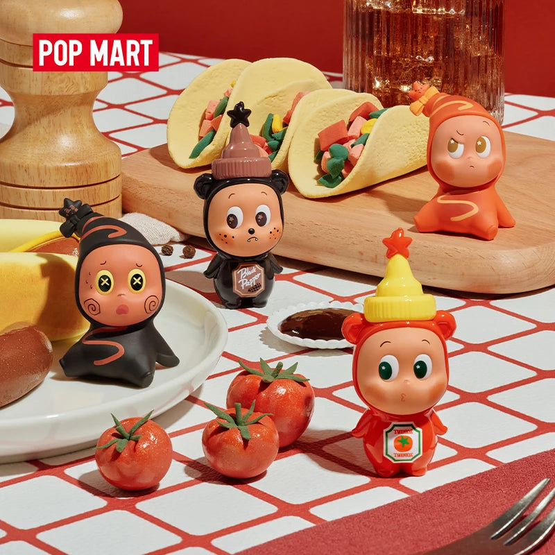 POP MART Twinkle Twinkle Create Your Taste Series Figures B Mystery Box 1PC/9PCS POPMART Blind Box Cute Figurine Toy