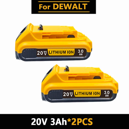 Original for DEWALT 20v/60V battery DCB606 DCB609 DCB182 DCB205 DCB206 DCB209 power tool 18V battery 6AH 9AH battery.