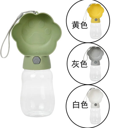 Portable Dog Water Bottle For Small Large Dogs Cat Outdoor Leakproof Walking Drinking Bowls Chihuahua French Bulldog Supplies