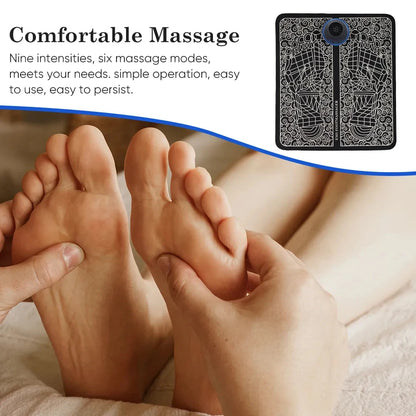 Electric Foot Massager Pad Muscle Massage Relaxation Trainer For Massage Fitness Outdoor Sport Home Family Relax