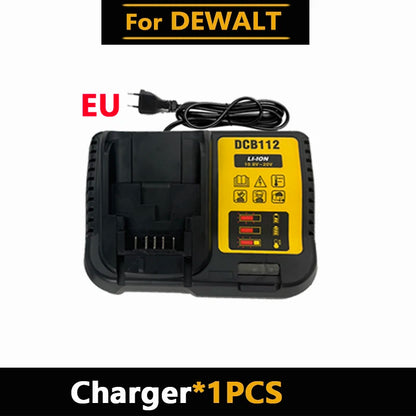 Original for DEWALT 20v/60V battery DCB606 DCB609 DCB182 DCB205 DCB206 DCB209 power tool 18V battery 6AH 9AH battery.
