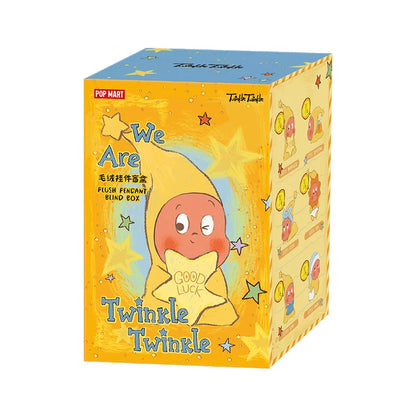 POP MART We are Twinkle Twinkle Series - Plush Pendant Blind Box 1PC/6PCS Mystery Box