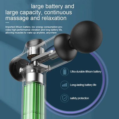 Portable Fascia Massage Gun | Deep Tissue Percussion Massager for Body & Neck