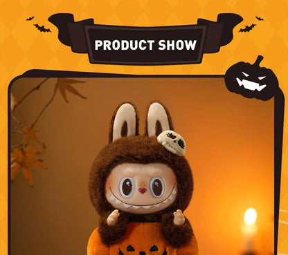 POP MART Happy Halloween Party Series - Sitting Pumpkin Vinyl Plush Perdant