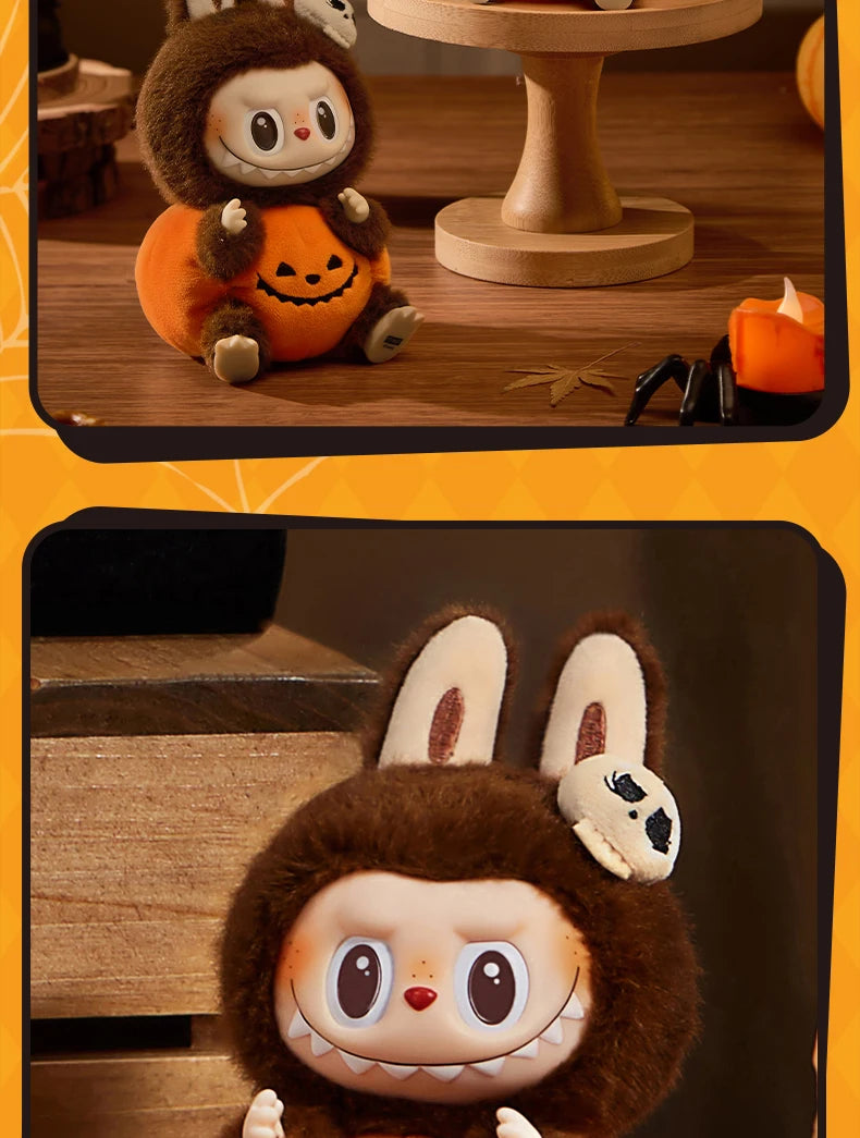 POP MART Happy Halloween Party Series - Sitting Pumpkin Vinyl Plush Perdant