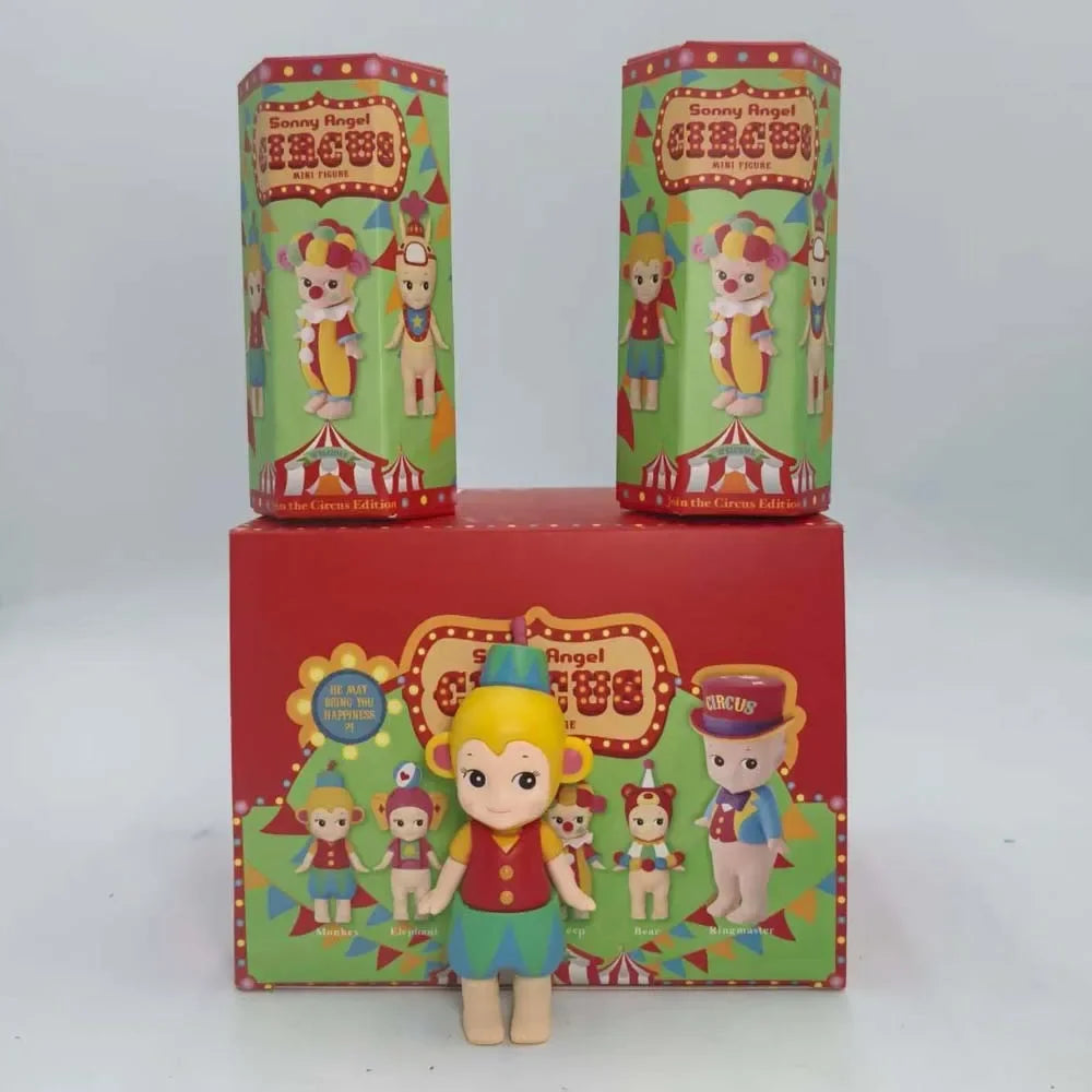 Sonny Angel Circus Series Blind box Action Figures Cute Mysterious Surprise Toy Anime Model Doll Child Christmas Gift