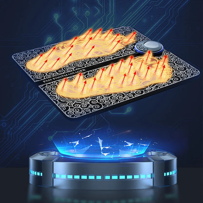 EMS Electric Foot Massager Pad | Acupoint Muscle Stimulator & Relaxation Mat