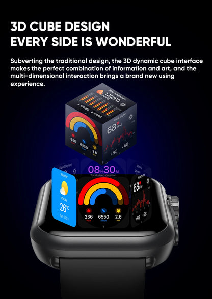 NEW Ultra 2 SE Men And Women 1000mAh AMOLED Heart Rate GPS Track 100+Sports HD call Smart Watch For IOS and Android