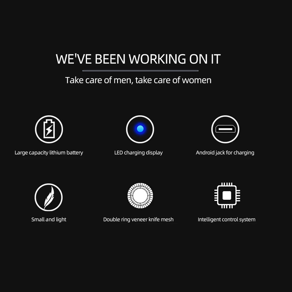 Men's Mini Electric Shaver Rechargeable Razor Epilator Women's Shaving Machine for Men Car Mini Shaver Electric Shaving Tools