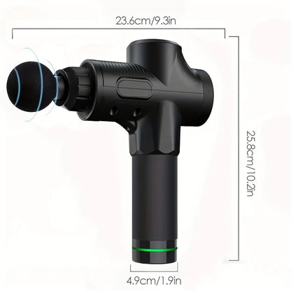 Portable Fascia Massage Gun | Deep Tissue Percussion Massager for Body & Neck