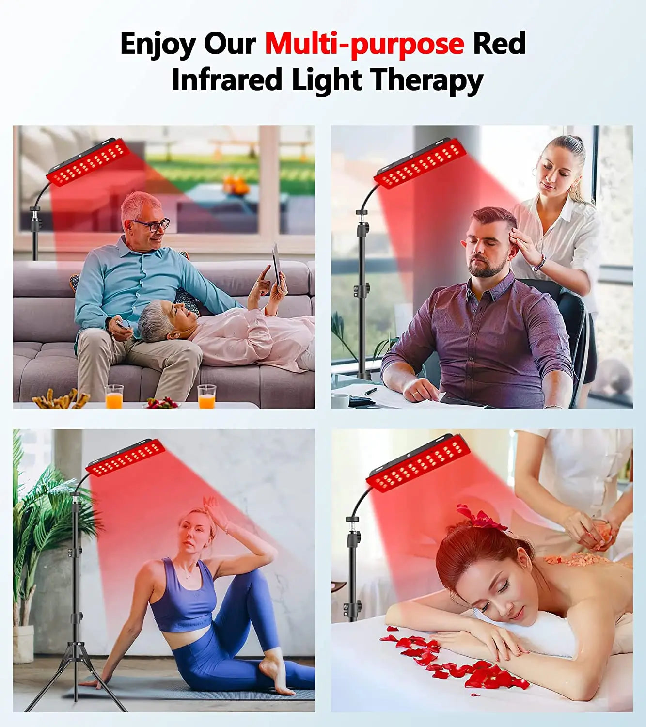 Near Infrared Light sauna For Full Body Face LED Red Light Healthcare Lamp  for Joint Muscle Relieve Beauty Health Gadget health