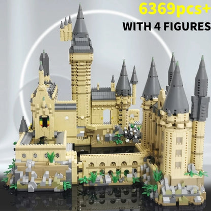 Magic Castle Medieval Architecture Building Set Creative Technical Assembly Bricks MOC Kit Gift Adults Kids Holiday