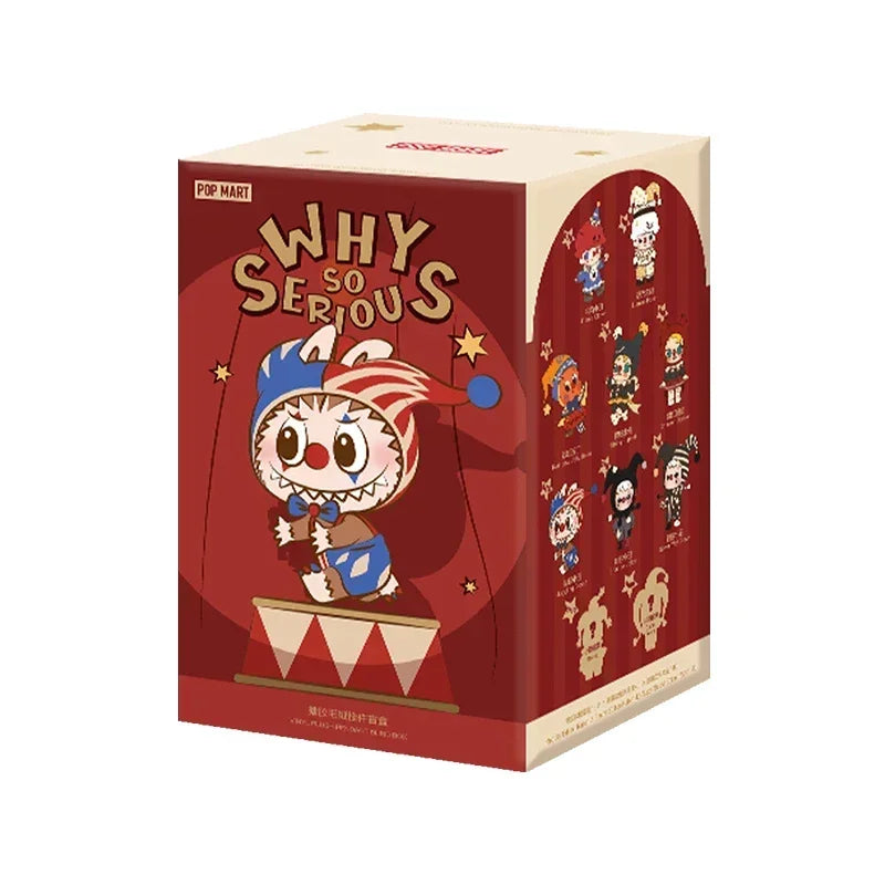 POP MART WHY SO SERIOUS Series Vinyl Mystery Blind Box Home Decor Desktop Ornament Figurines Genuine Guess Bag Collectible
