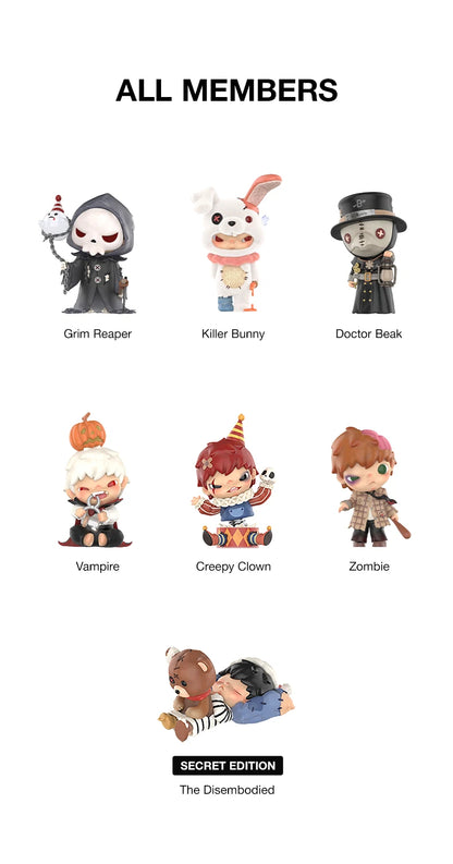 POP MART Hirono Monsters' Carnival Series Figures Blind Box 1PC/6PCS