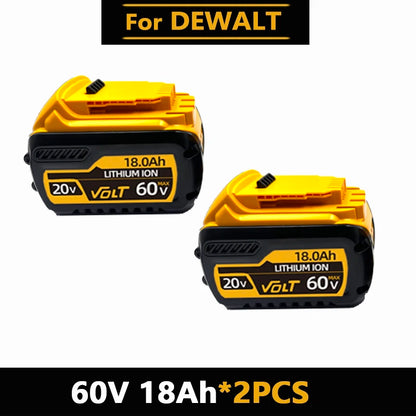 Original for DEWALT 20v/60V battery DCB606 DCB609 DCB182 DCB205 DCB206 DCB209 power tool 18V battery 6AH 9AH battery.