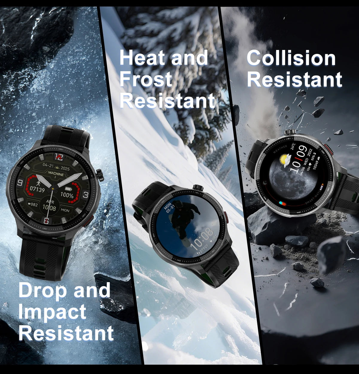 2026 New Smart Watch GPS offline map 4GB Video Player Compass 10ATM Waterproof Smartwatch Men Heart rate Sports outdoor tracking